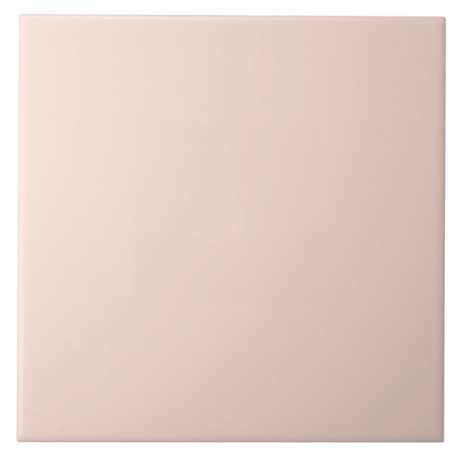 Peach Rosa Coral Pastel-panel Kakelplatta (Framsidan)