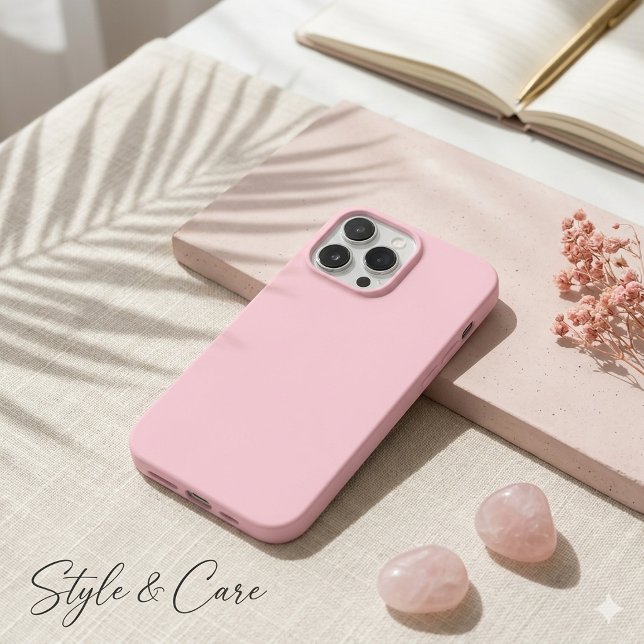 Peach Rosa Fodral-Mate Tuff Apple (Peach Pink Case-Mate Tough Apple iPhone 14 Pro Max Case)