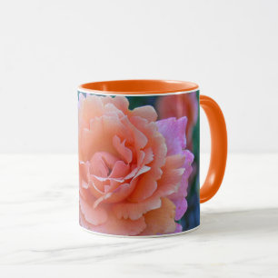 "PEACH & ROSA ROS" MUGG