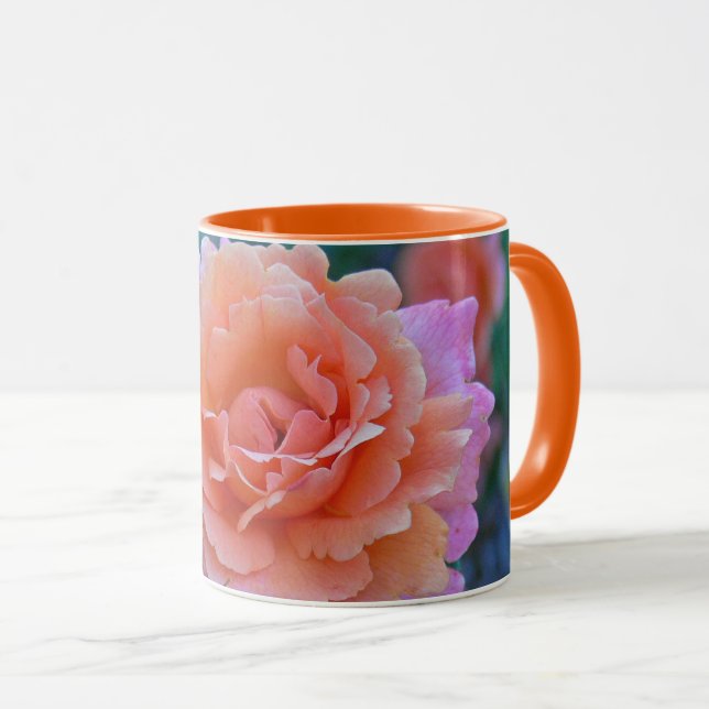 "PEACH & ROSA ROS" MUGG (Framsida höger)