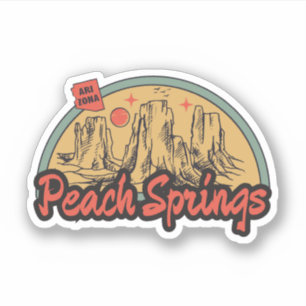 Peach Springs, Arizona Klistermärke Klistermärken