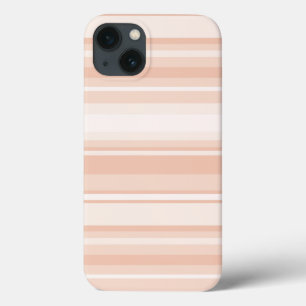 Peach stripes Case-Mate iPhone-fodral