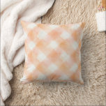 Peach Stripes Floral Kudde<br><div class="desc">Peach Stripes Floral</div>