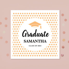 Peach Studenten Pappersservett