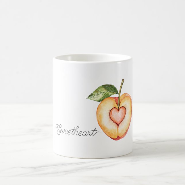 Peach Sweetheart Kaffemugg (Center)