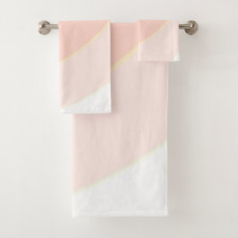 Peach Swirls Towel