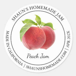 Peach Sylt Modern etikett