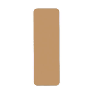 Peach Tan Färg Block Mjuk Bröllop-design Returadress Etikett