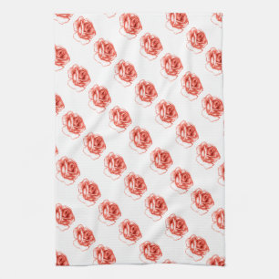 Peach tea ro kökshandduk