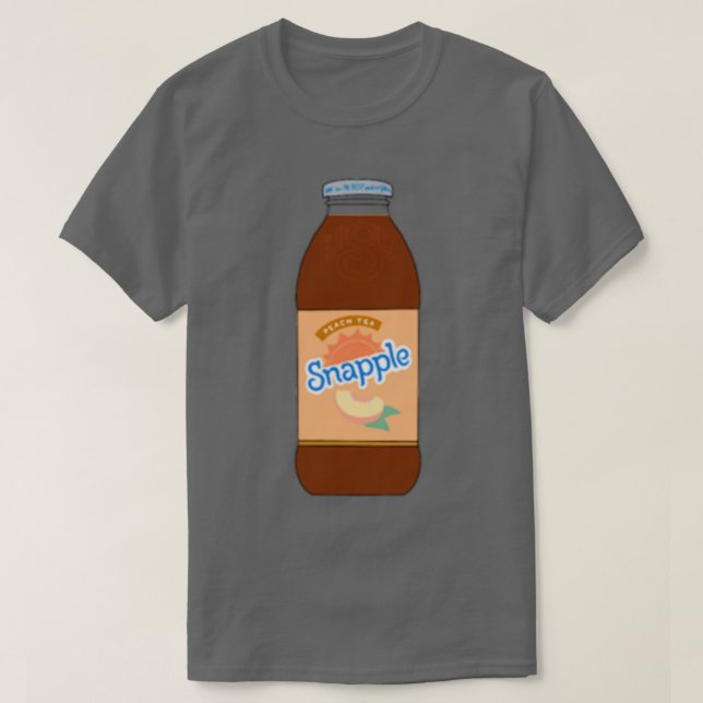Peach Tea Snapple T Shirt (Design framsida)