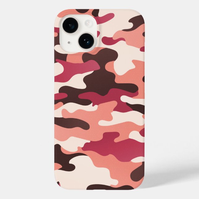 Peach Urban Camo Rosa Brown Ruby Red (Baksida)