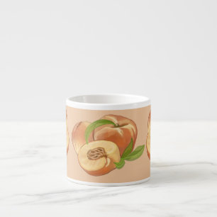 Peach Watercolor Espresso Mugg Espressomugg