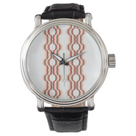 Peach Wave Symmetry Armbandsur