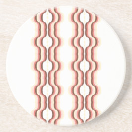 Peach Wave Symmetry Underlägg
