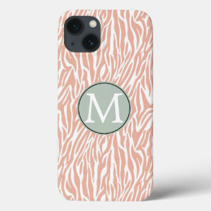 Peach Zebra tryck