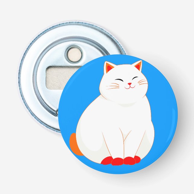 Peaches, det leende katten flasköppnare (Framsidan)