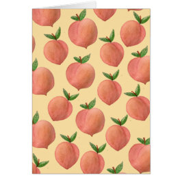 Peaches Hälsningskort