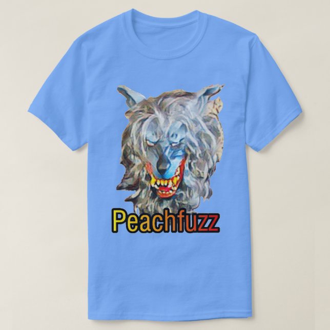 Peachfuzz Creep T Shirt (Design framsida)