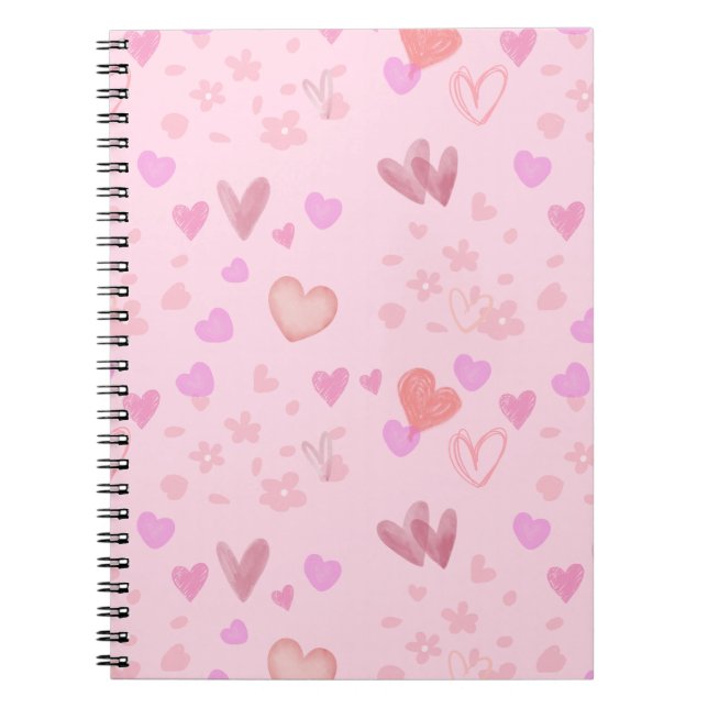 Peachify Sweethearts Anteckningsbok (Framsidan)