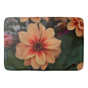 Peachy Blommigt Bath Mat Badrumsmatta