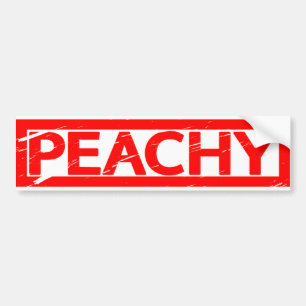 Peachy Frimärke Bildekal