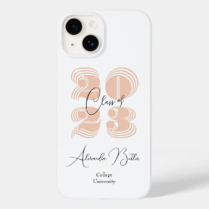 Peachy Grad Custom Name Class of 2023 Studenten