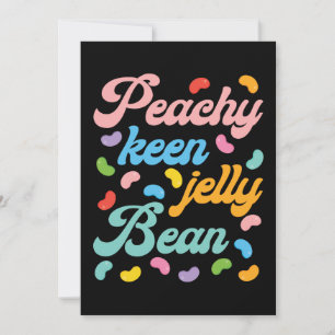 Peachy Keen Jelly Bean Julkort