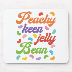 Peachy Keen Jelly Bean Påsk Candy Retro Musmatta