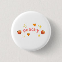 Peachy klämma fast emblem
