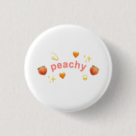 Peachy klämma fast emblem knapp