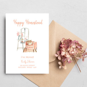 Peachy Living Launch Flytta Meddelande