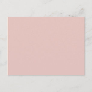  Peachy Ljus rosa Solid Färg-bakgrund Vykort