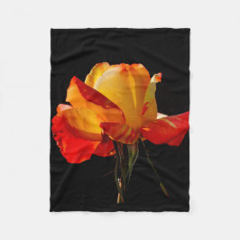 Peachy Orange Ro Fleecefilt