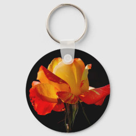 Peachy Orange Ro Nyckelring