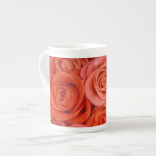 Peachy-orange Tea Ro Benporslin Mugg