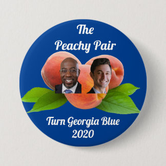 Peachy Pair Georgia 2020 - Senat - Warnock/Ossoff Knapp