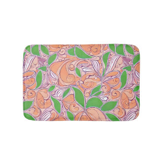 Peachy Petal Bath Mat Badrumsmatta