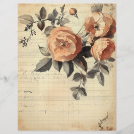 Peachy Ro Junk Journal Papprare Lakan