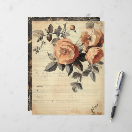 Peachy Ro Junk Journal Papprare Lakan