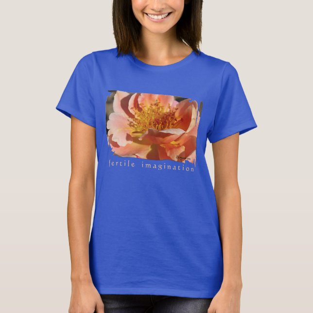 Peachy Ro Petals T-shirt (Framsida)