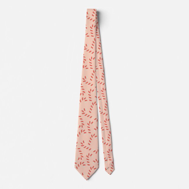 Peachy Rosa Jul Polkagrisar Slips (Framsida)