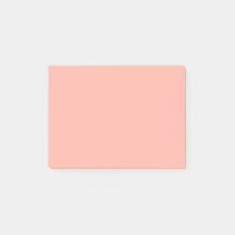 Peachy Rosa Solid Färg