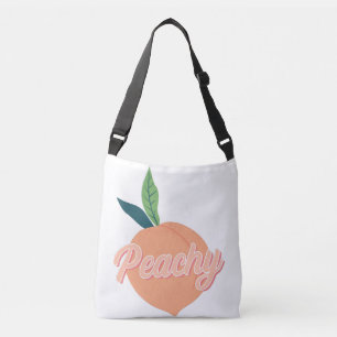 Peachy, söt persika axelväska