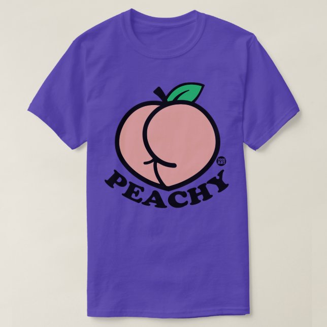 PEACHY T SHIRT (Design framsida)
