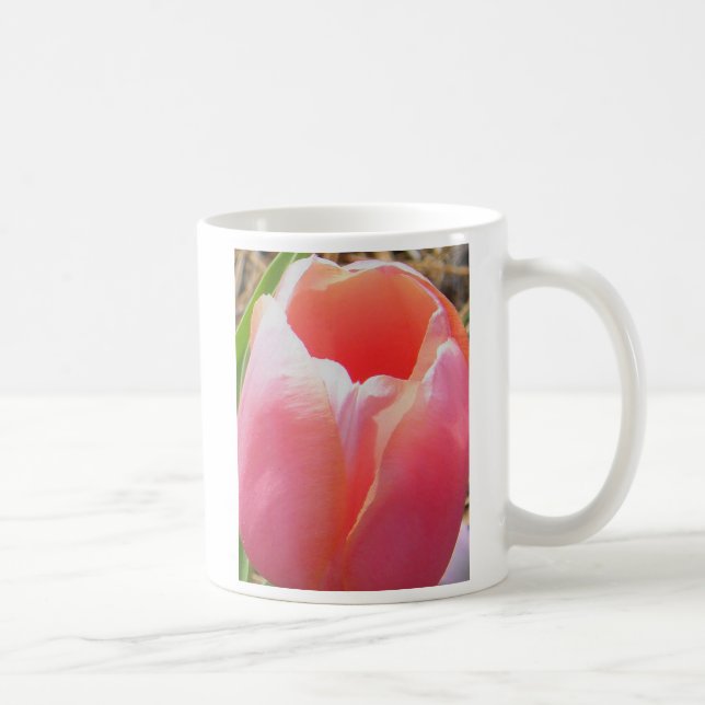 PeachyPinkTulip Kaffemugg (Höger)