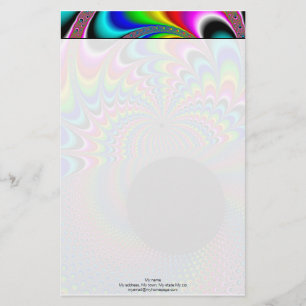 Peackock A delic - Fractal Art Brevpapper