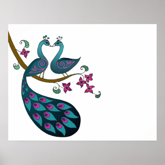 Peacock -1 Poster (Framsidan)