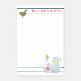 Peacock, Anka och Chick Post-it Block