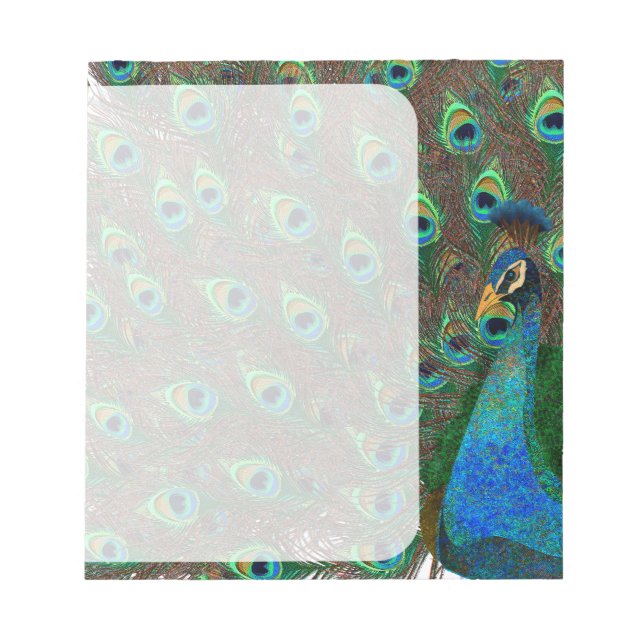 Peacock Anteckningsblock (Framsida)