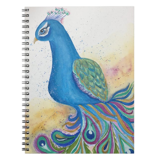 Peacock Anteckningsbok (Framsidan)